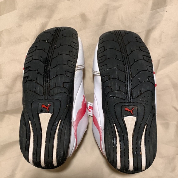 Puma white toddler Velcro sneakers size 6C - Picture 5 of 5